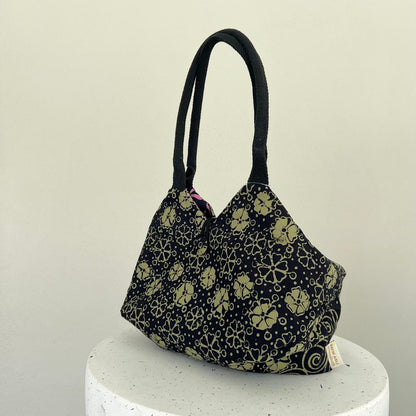 Julia Reversible Batik Handbag - 04