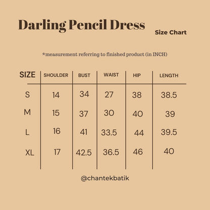 Darling Pencil Dress - 13