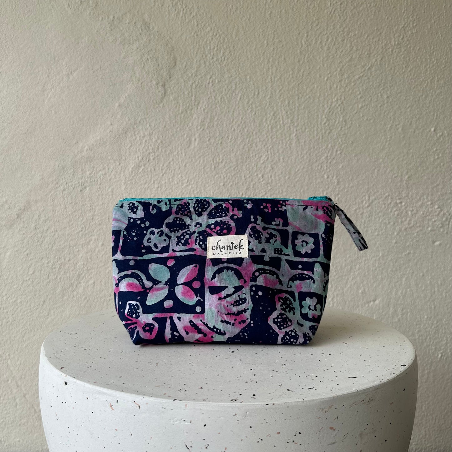 Batik Makeup Pouch  -12