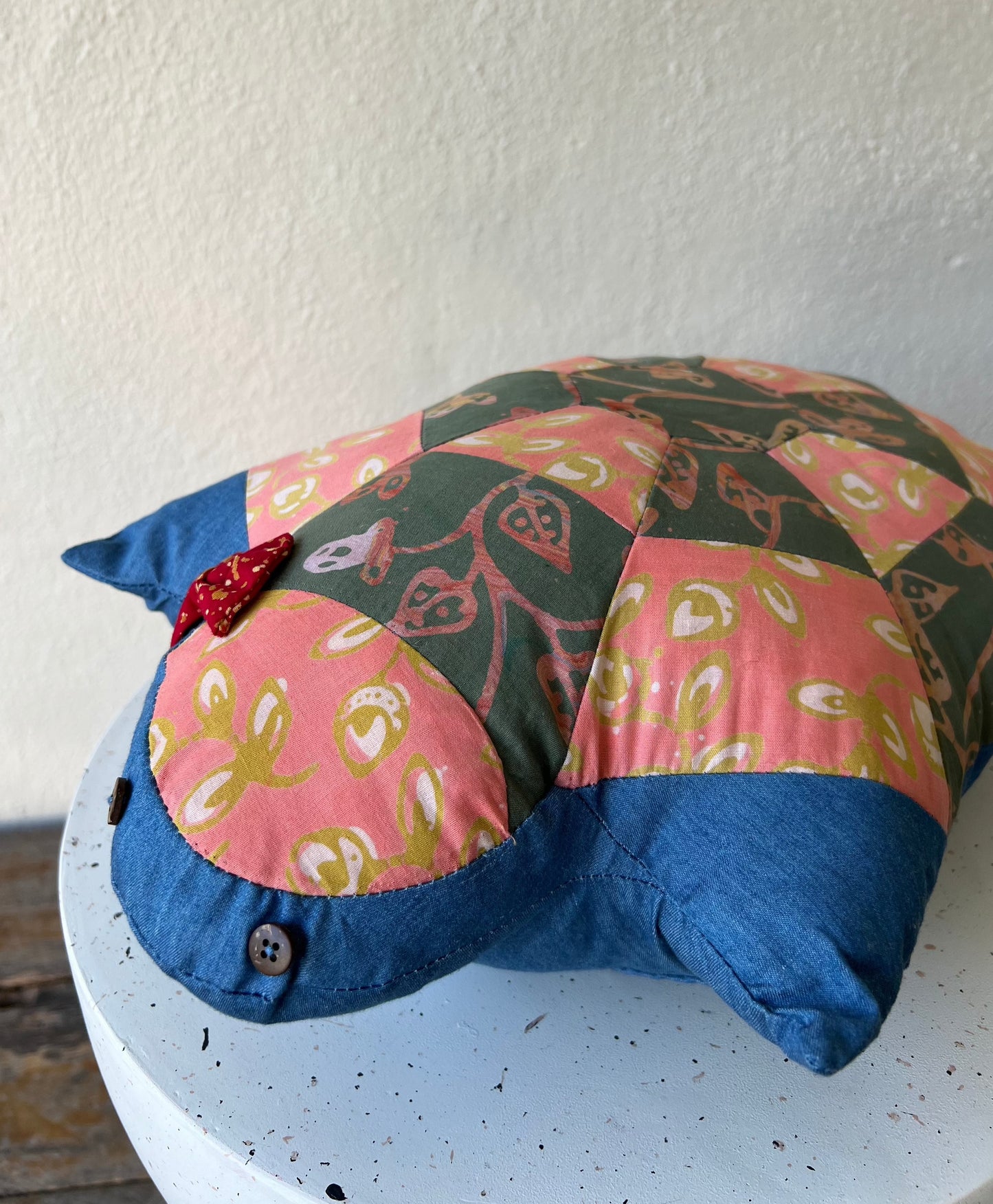 Turtle Baya Batik Patcwork Pillow