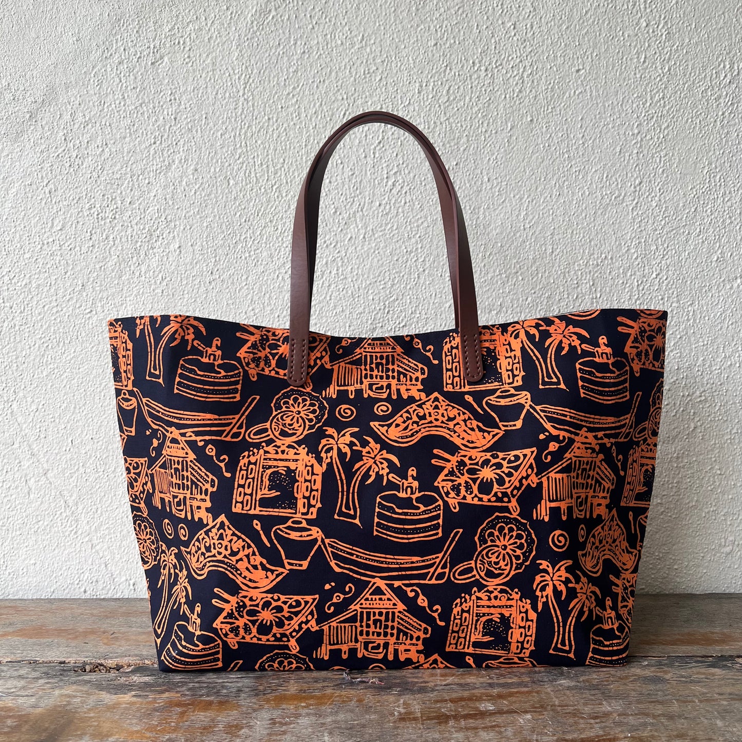 Batik Tote bag XXL - Istana Lama