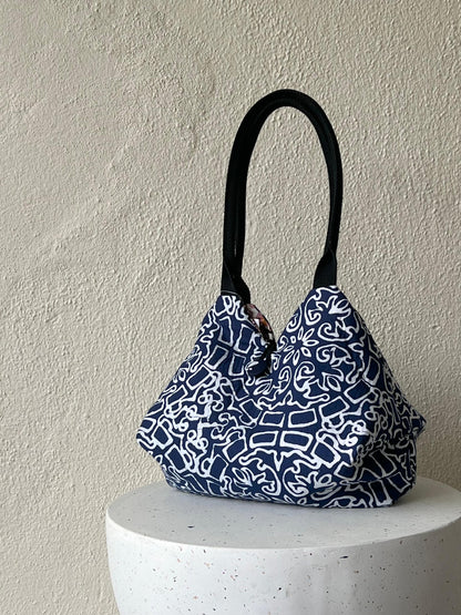 Julia Reversible Batik Handbag - 02