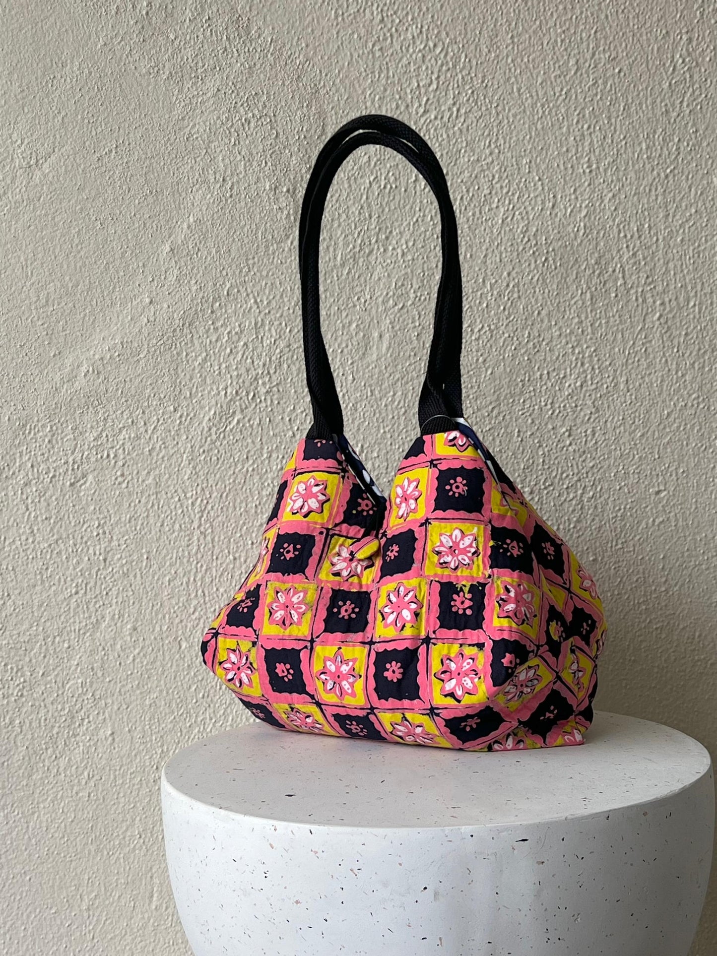 Julia Reversible Batik Handbag - 05