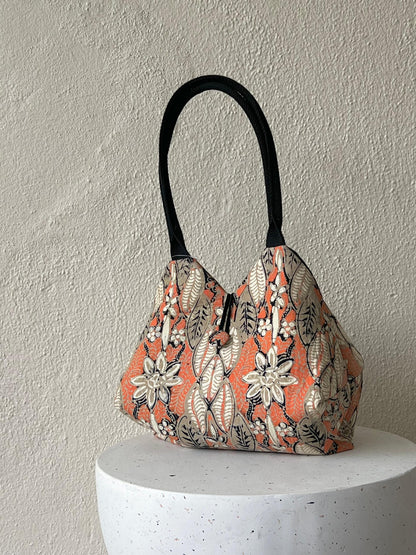 Julia Reversible Batik Handbag - 06