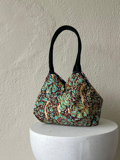 Julia Reversible Batik Handbag - 08