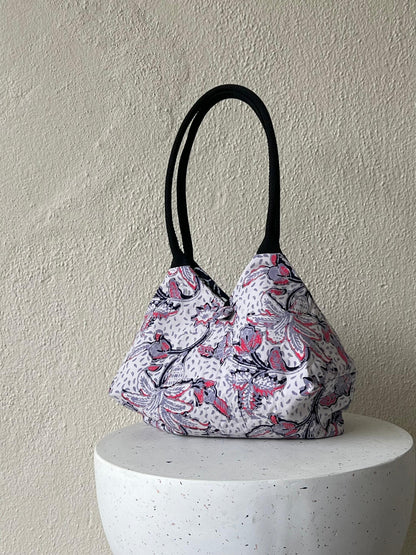 Julia Reversible Batik Handbag - 09