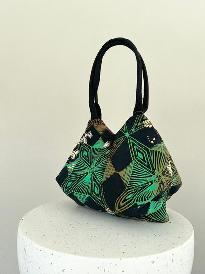 Julia Reversible Batik Handbag - 02